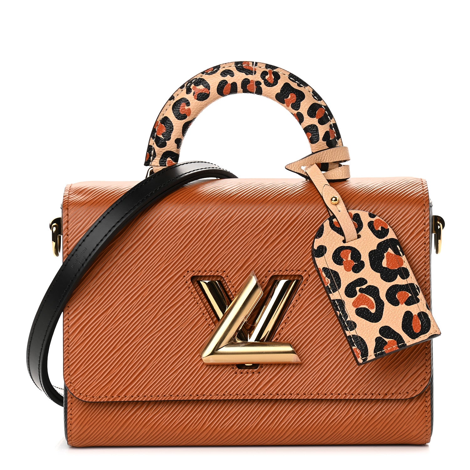 Louis Vuitton Epi Wild At Heart Twist One Handle MM Gold Cipango 1 of 8