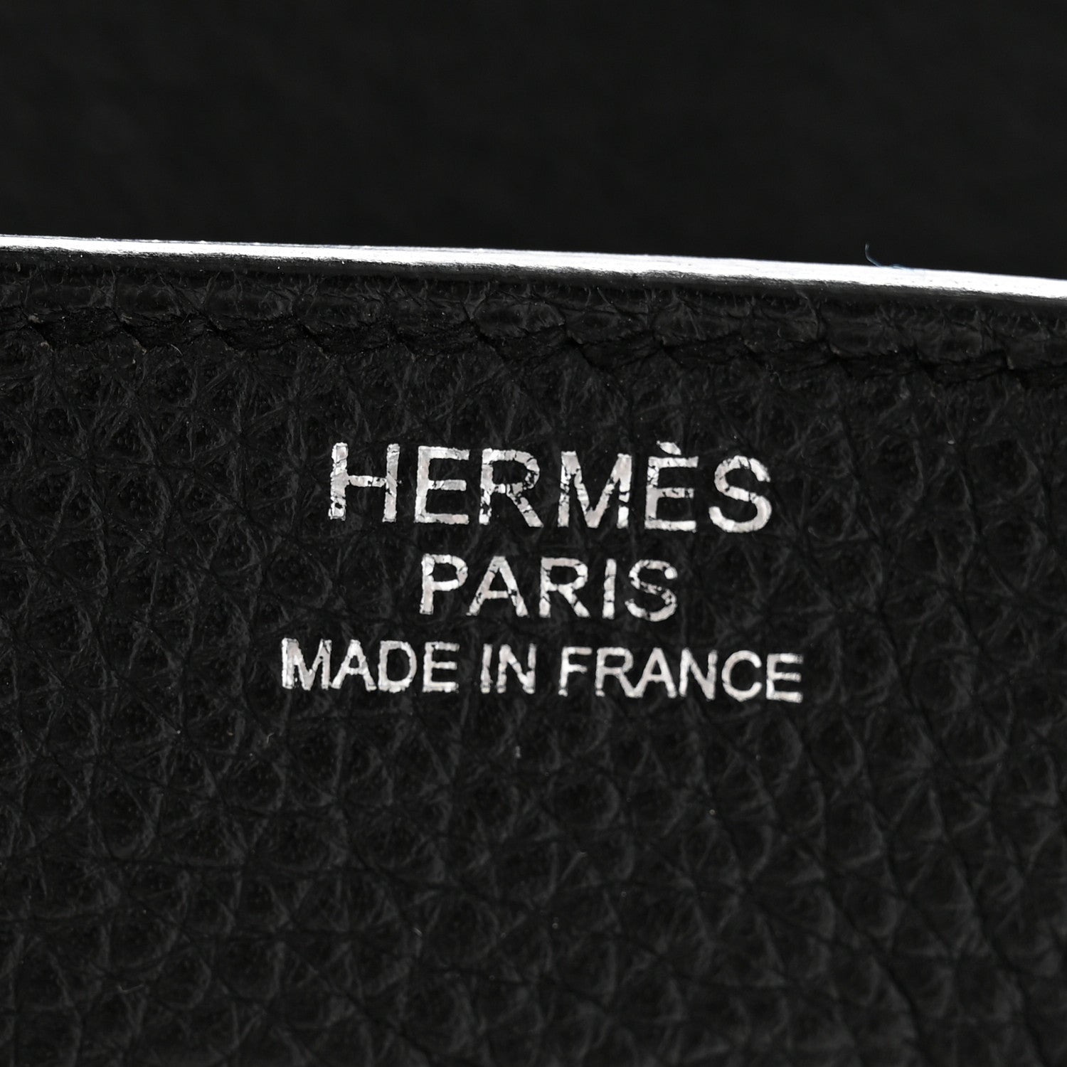 Hermes Togo BIRKIN 30 Black 6 of 12