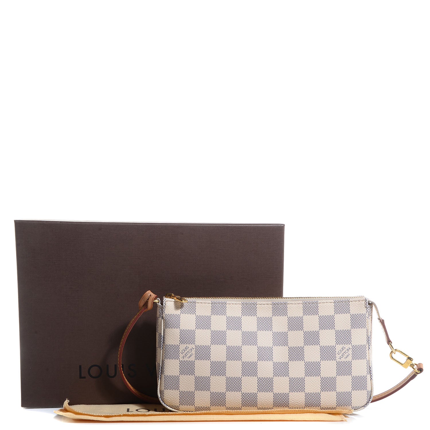Louis Vuitton Damier Azur Pochette Accessories NM 8 of 8