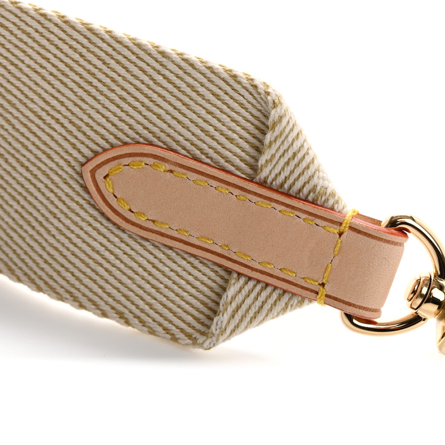 Jacquard High Rise Shoulder Strap Beige
