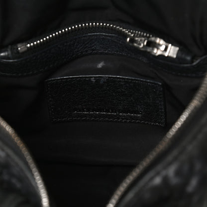 Alexander Wang Pebbled Lambskin Mini Rockie Black Rhodium Hardware 5 of 17