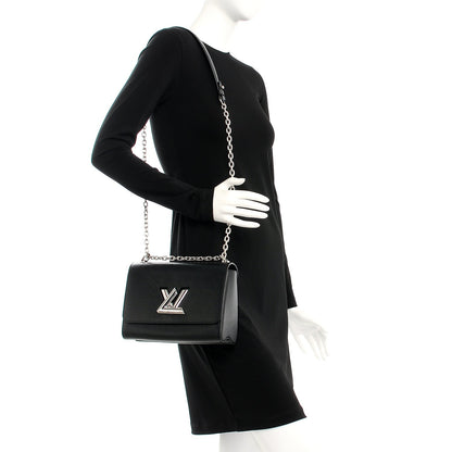 Louis Vuitton Epi Twist Shoulder Bag MM Black 2 of 7
