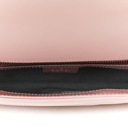 Gucci Calfskin Matelasse Small GG Marmont Shoulder Bag Perfect Pink 4 of 5