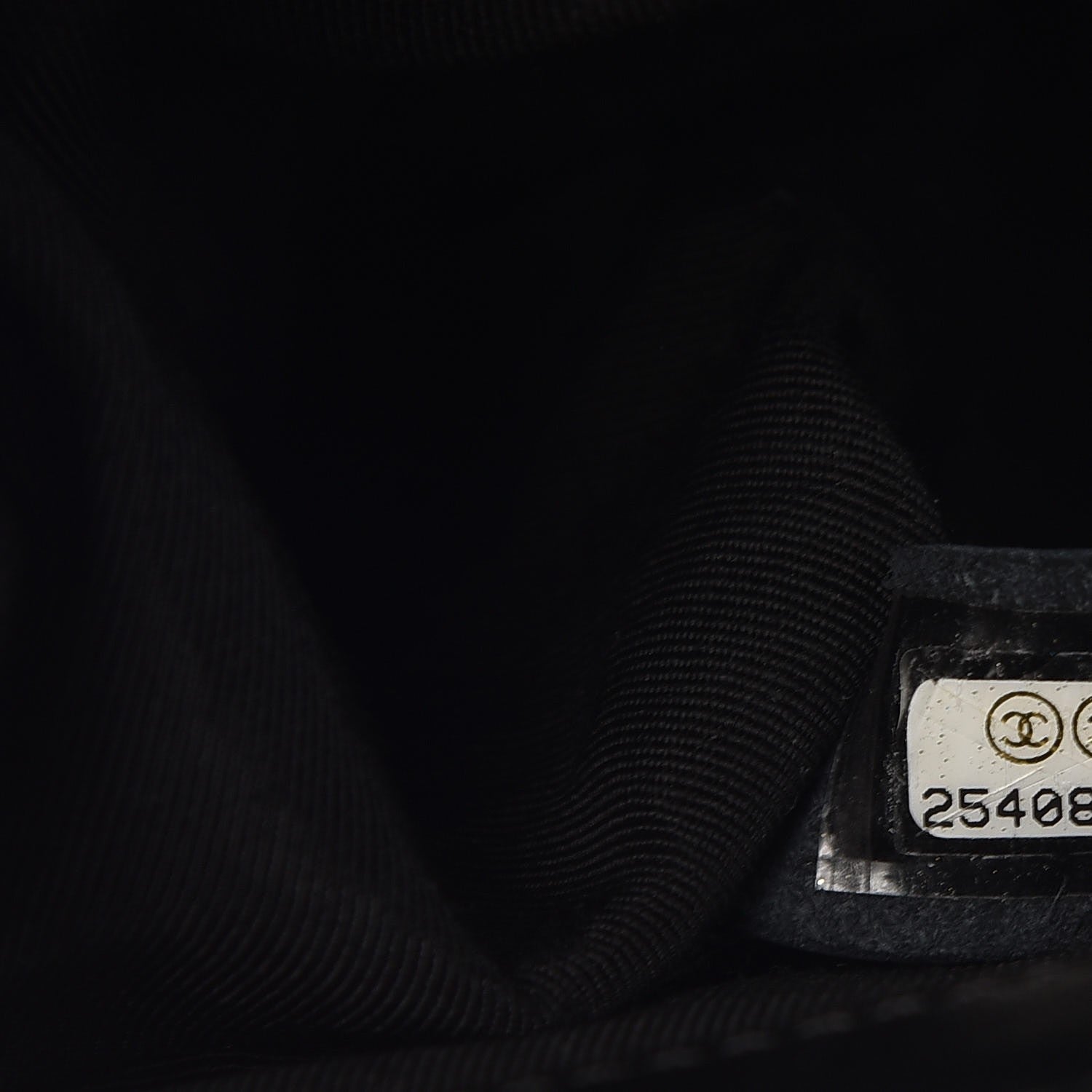 Chanel Calfskin Quilted Medium Boy Flap So Black 7 of 7