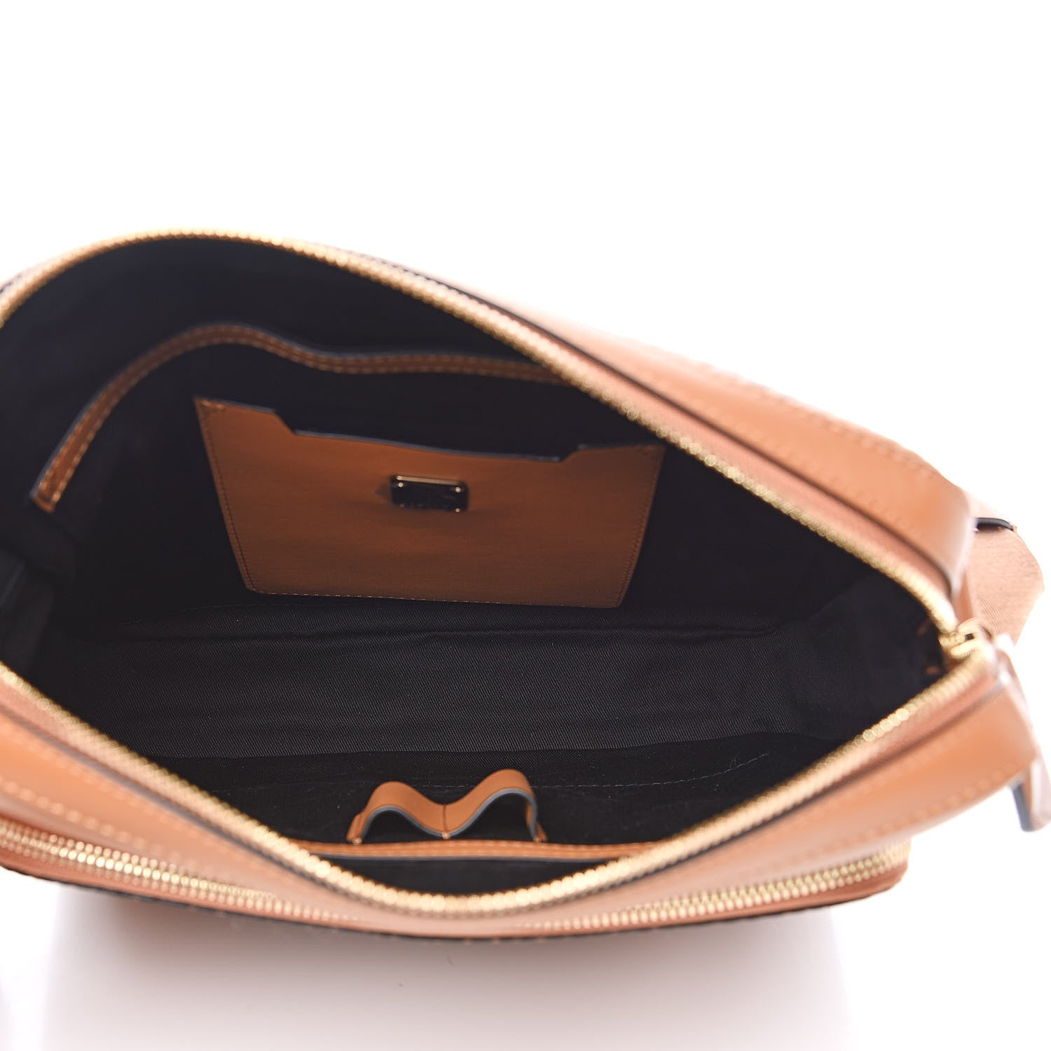 MCM Calfskin Visetos Ottomar Messenger Cognac 5 of 10