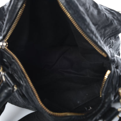 Givenchy Tumbled Sheepskin Medium Pandora Black 6 of 9