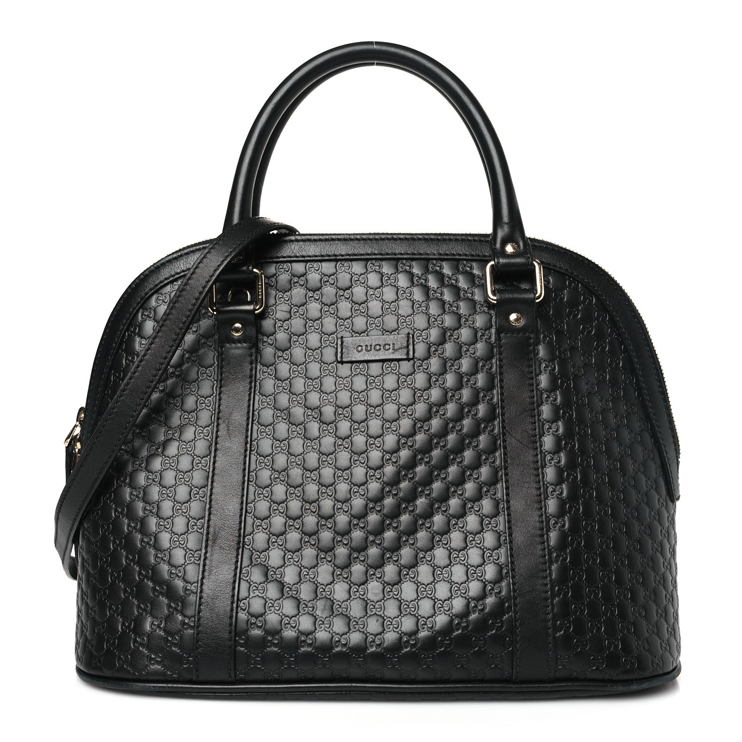 Gucci Microguccissima Medium Dome Bag Black 1 of 9