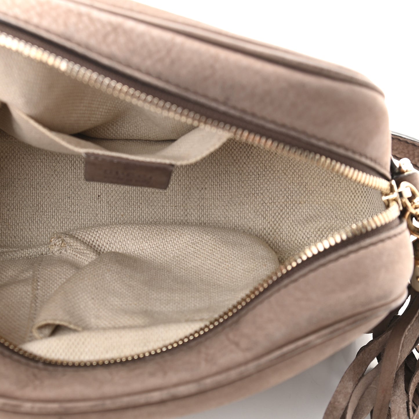 Vitello Range Small Soho Disco Bag Grey Field