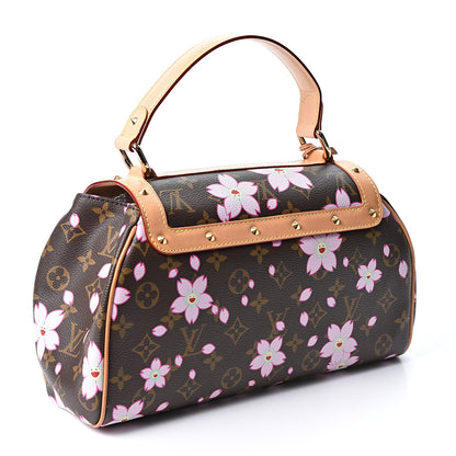 Louis Vuitton Monogram Cherry Blossom Sac Retro Bag Brown 2 of 8