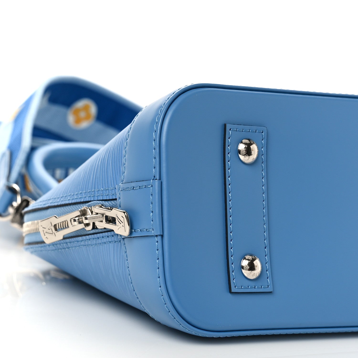 Louis Vuitton Epi Jacquard Alma BB Bleuet 6 of 7