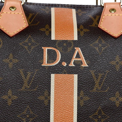 Louis Vuitton Monogram My LV Heritage Speedy 35 Orange Ivory 8 of 8