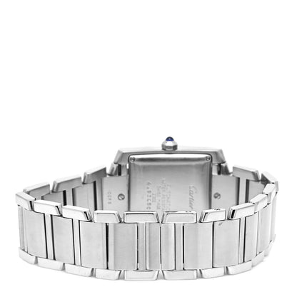Cartier Stainless Steel 28mm Tank Francaise Automatic Watch 3 of 4