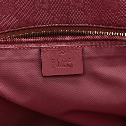 Gucci Imprime Monogram Medium Zippered Shopping Tote Pink 6 of 12