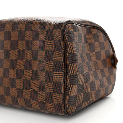 Louis Vuitton Damier Ebene Speedy 25 10 of 12