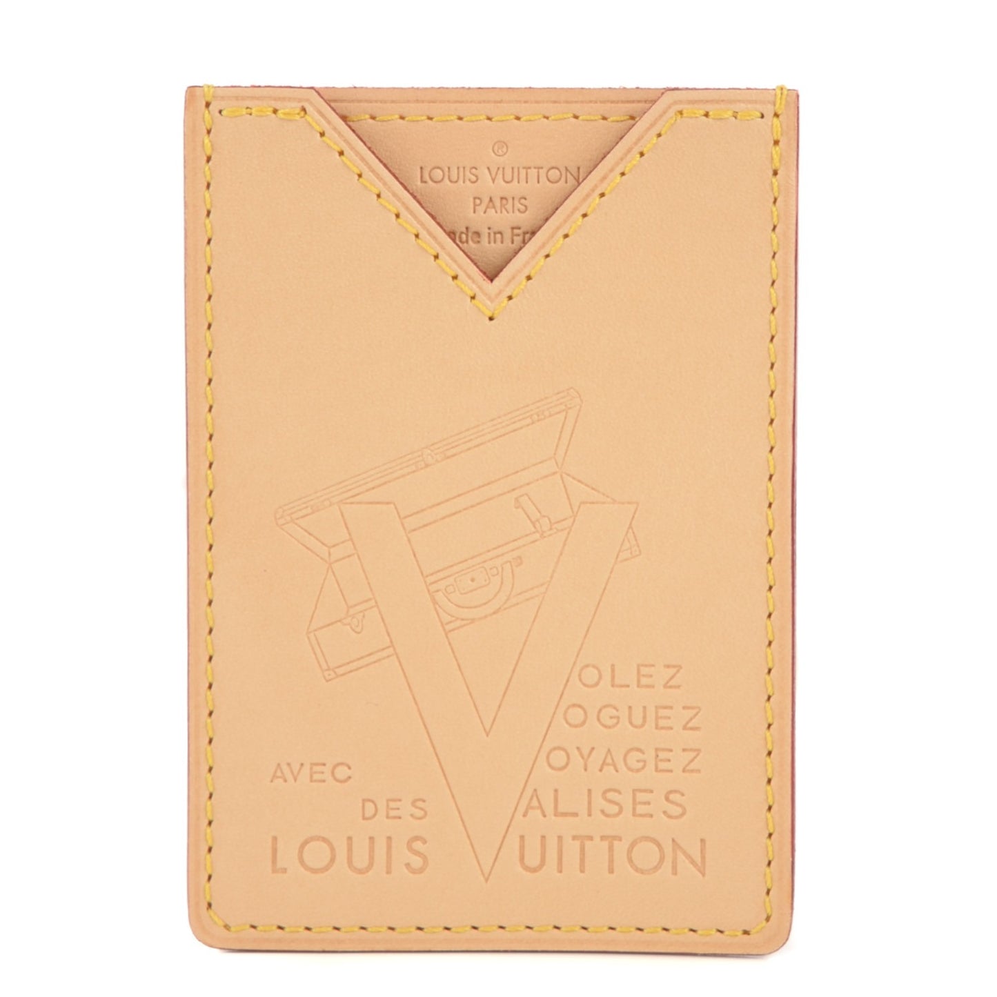 Vachetta Voyages Card Holder
