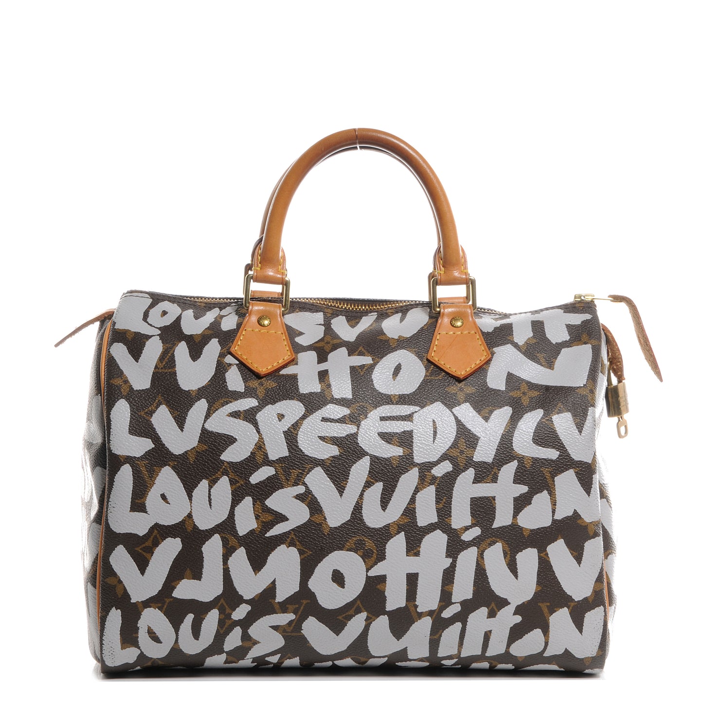 Monogram Graffiti Speedy 30 Silver
