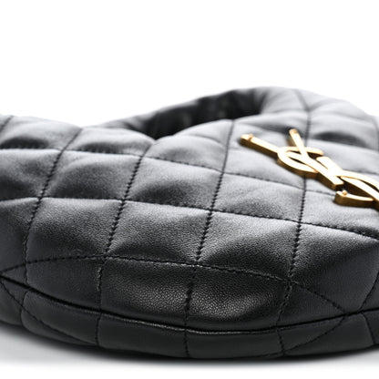 Saint Laurent Lambskin Quilted Icarino Bag Black 8 of 9