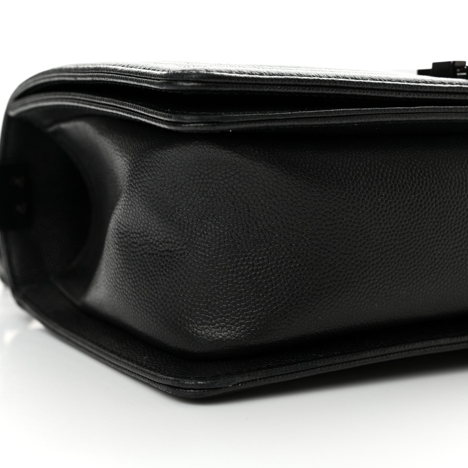 Chanel Caviar Quilted Medium Boy Flap So Black 9 of 11