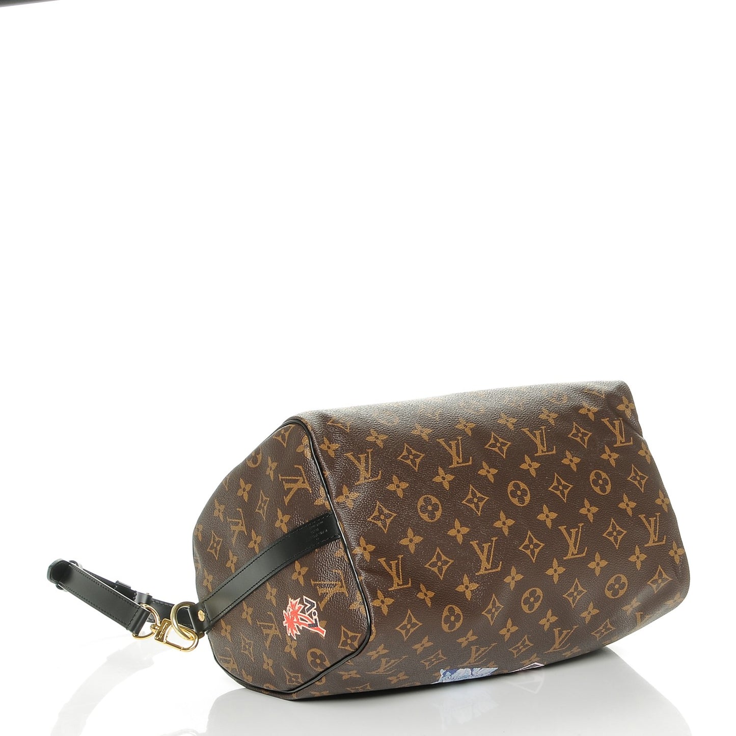 Monogram My World Tour Speedy Bandouliere 30 Black