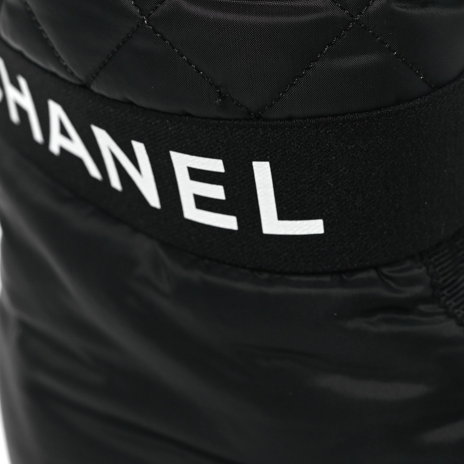 Chanel Mixed Fibers Lambskin Patent Calfskin Convertible High Boots 38 Black 9 of 10