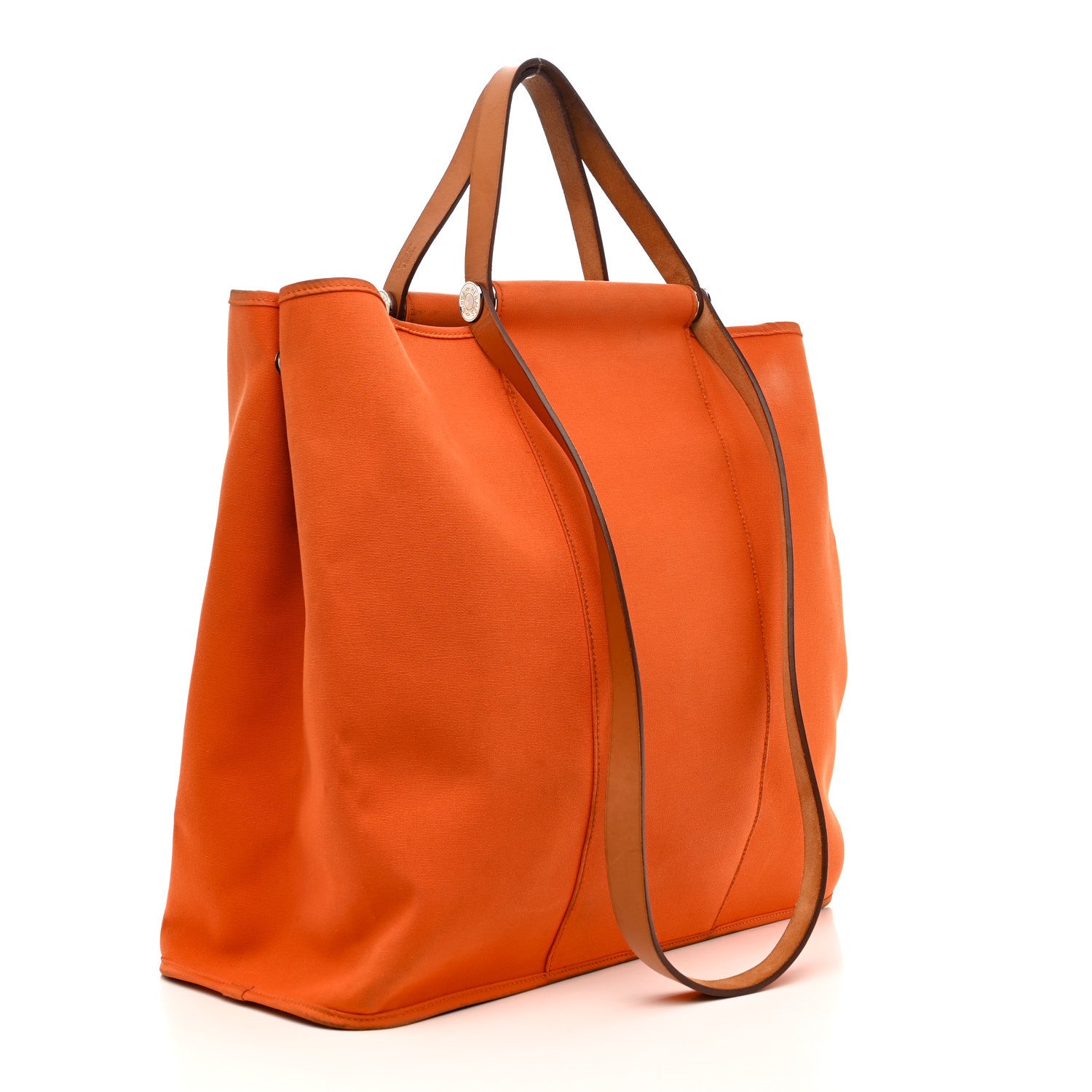 Hermes Toile Cabag 39 Orange 2 of 17