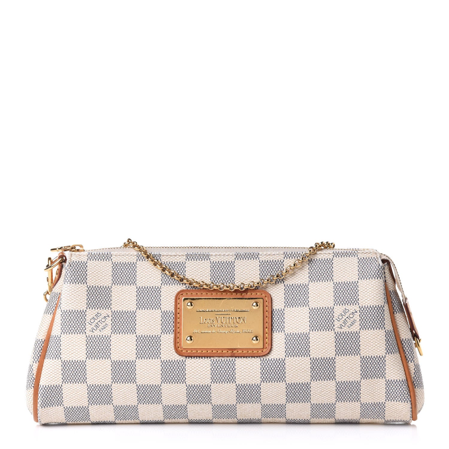 Louis Vuitton Damier Azur Eva Clutch 1 of 11