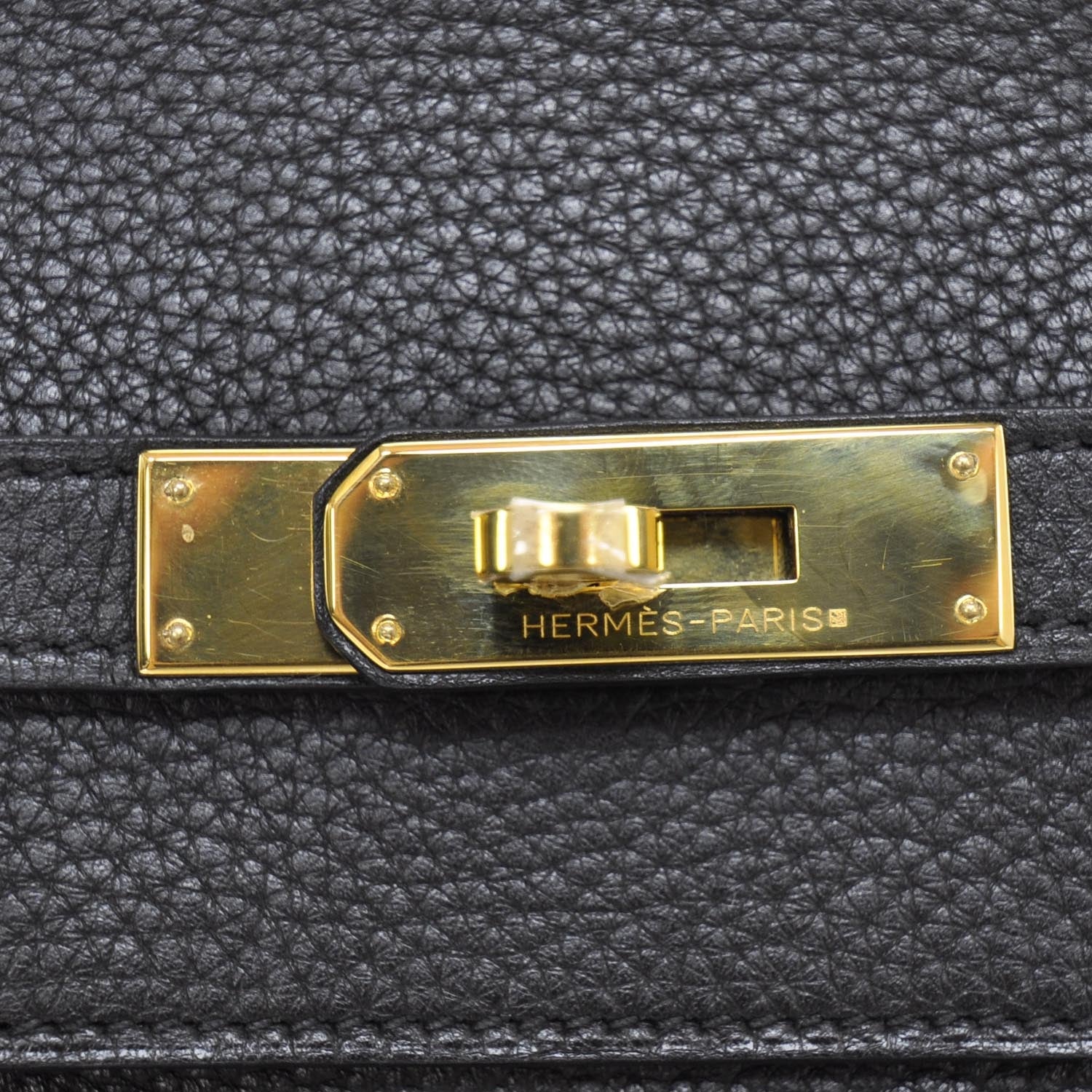 Hermes Taurillon Clemence Birkin 40 Black 6 of 10