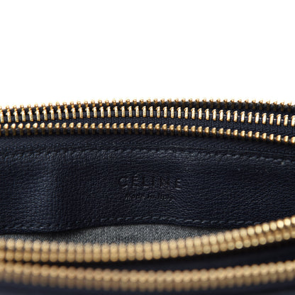 Celine Goatskin Large Trio Crossbody Bag Dark Blue 8 of 10
