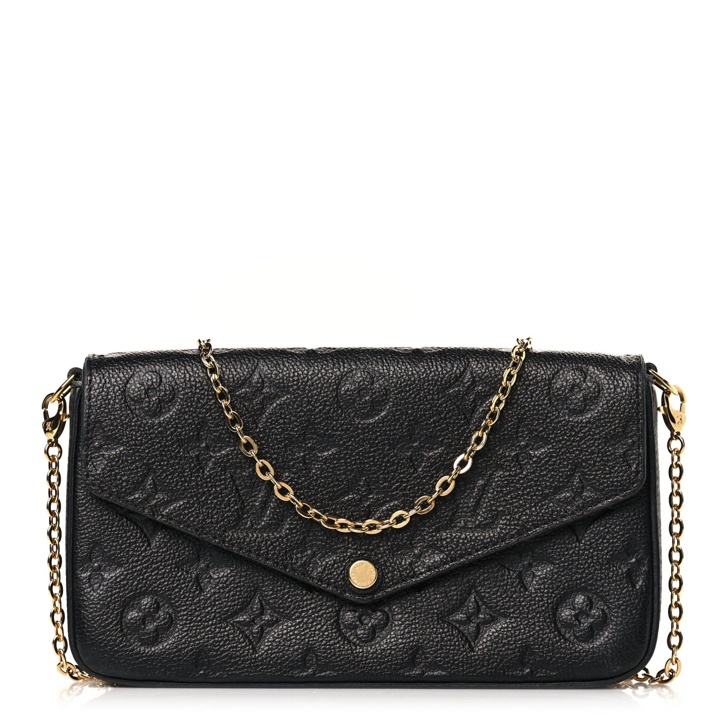 Empreinte Pochette Felicie Chain Wallet Black