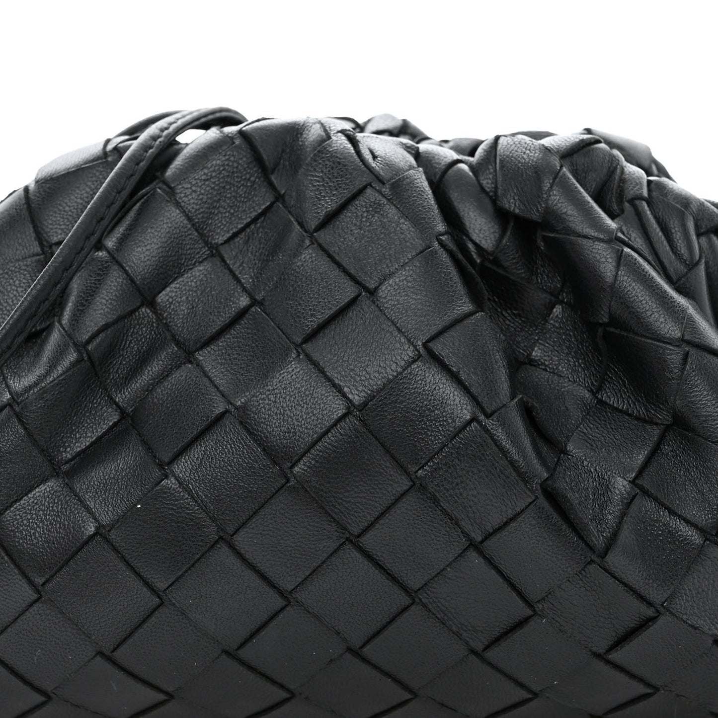 Nappa Intrecciato The Mini Pouch Black
