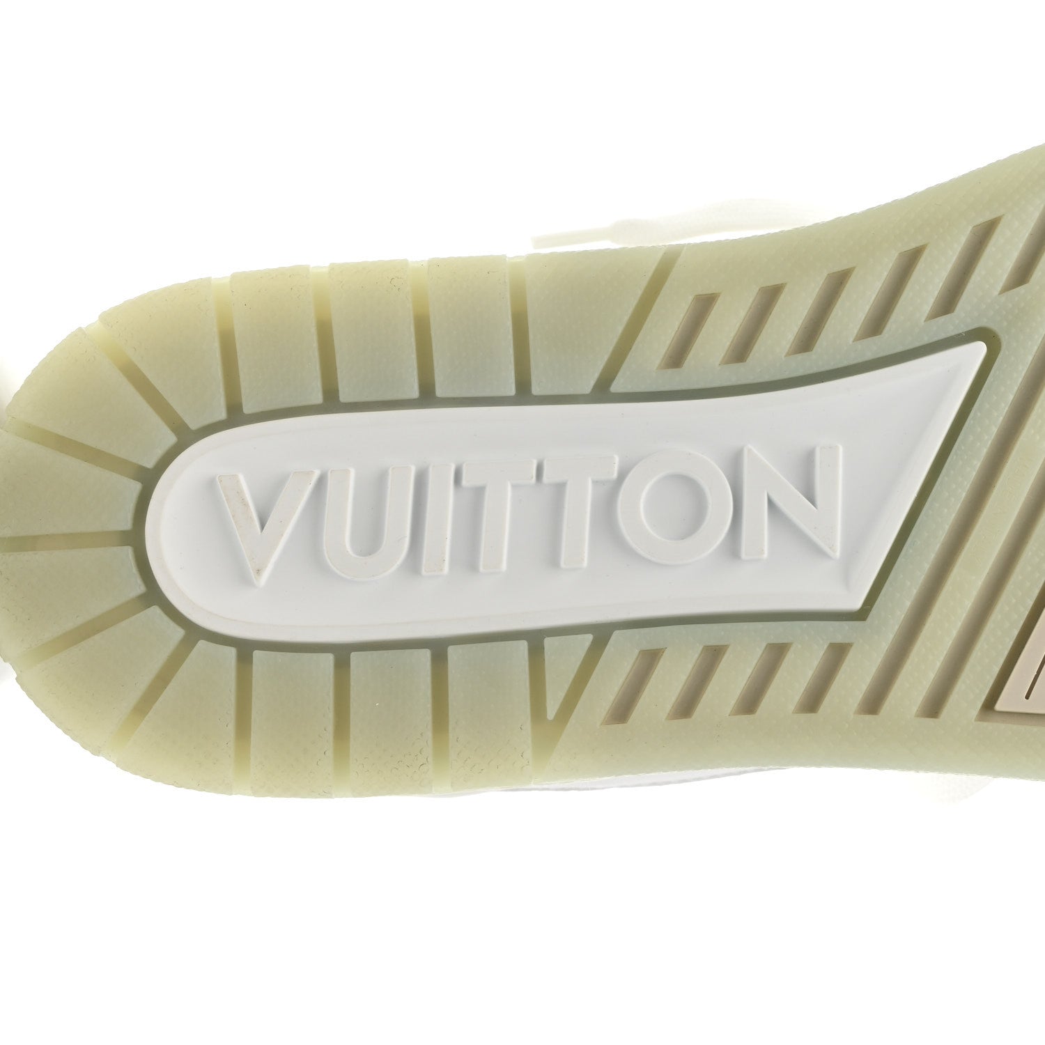 Louis Vuitton Calfskin Mens LV Trainer Sneakers 9 White 7 of 11