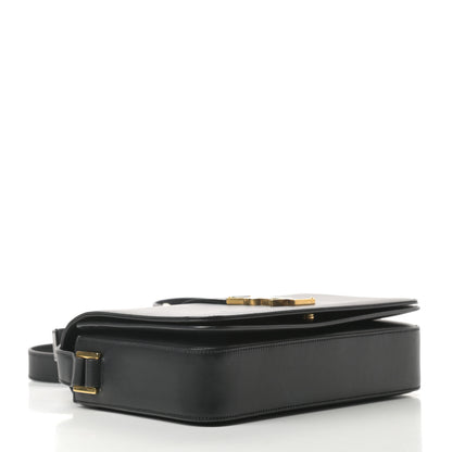 Saint Laurent Smooth Calfskin Medium Classic Monogram Universite Bag Black 4 of 19