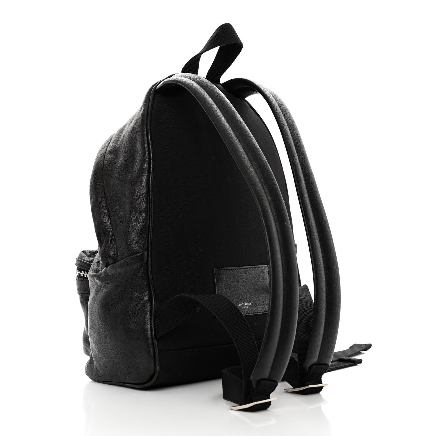 Saint Laurent Lambskin Mini Toy City Backpack Black 3 of 15