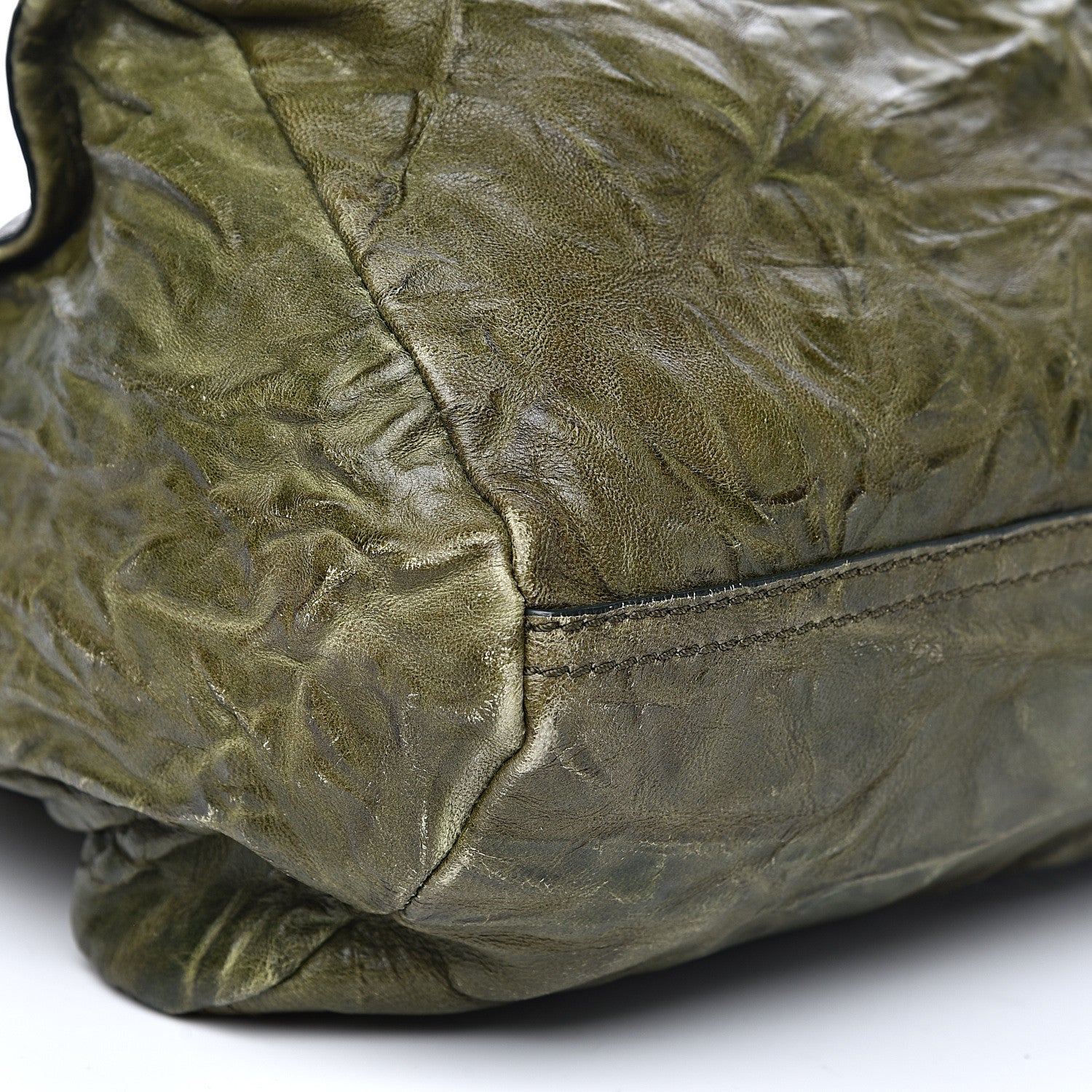 Givenchy Tumbled Sheepskin Small Pandora Khaki 7 of 17