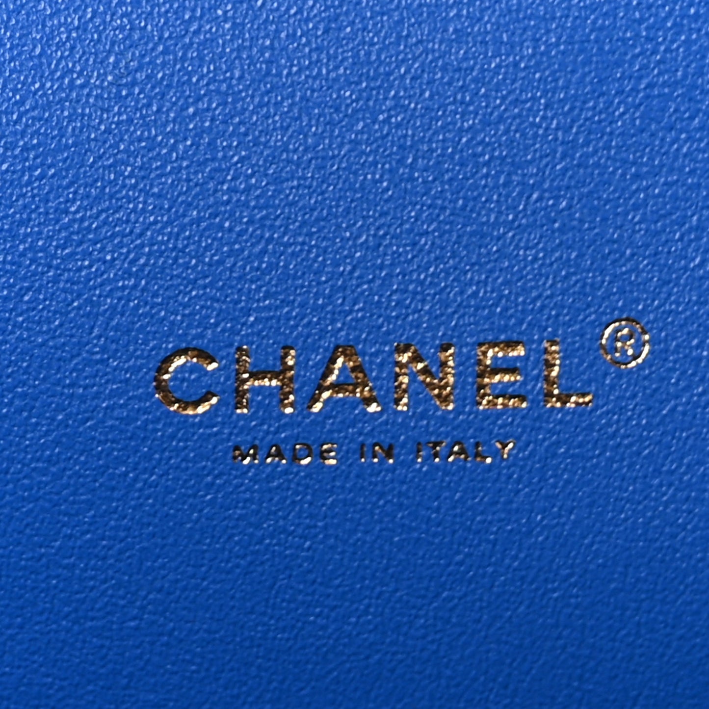 Lambskin Quilted Maxi Double Flap Blue