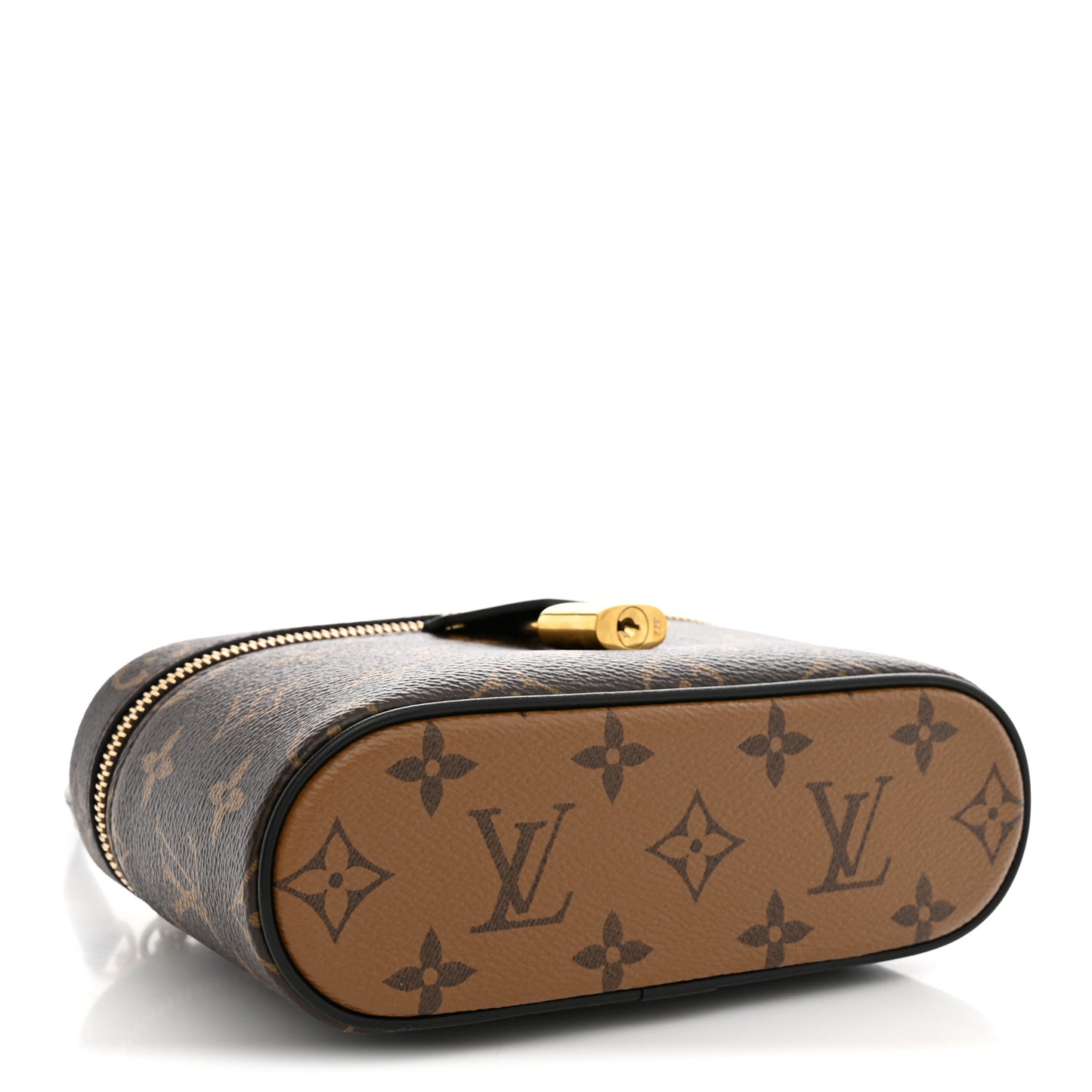 Reverse Monogram Vanity Chain Pouch
