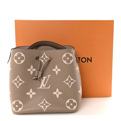 Louis Vuitton Empreinte Monogram Giant Neonoe MM Tourterelle Creme 11 of 11