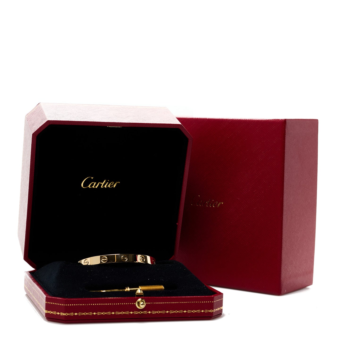 18K Yellow Gold LOVE Bracelet 16