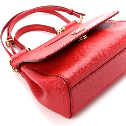 Dolce & Gabbana Dauphine Small Miss Sicily Satchel Red 8 of 9