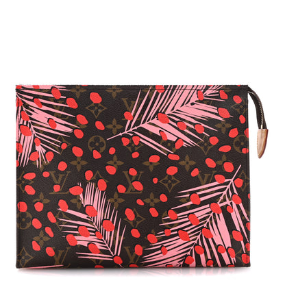 Louis Vuitton Monogram Jungle Dots Toiletry Pouch 26 Sugar Pink Poppy 1 of 11