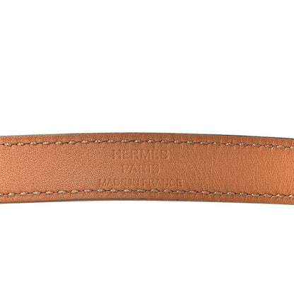 Hermes Epsom Kelly Double Tour Bracelet XS Rose Jaipur 4 of 6