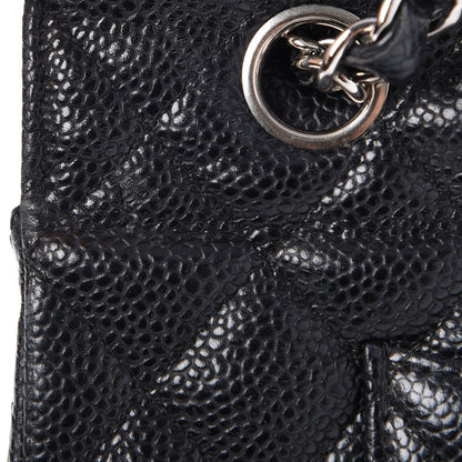 Chanel Caviar Quilted Medium Double Flap Black 20 of 26