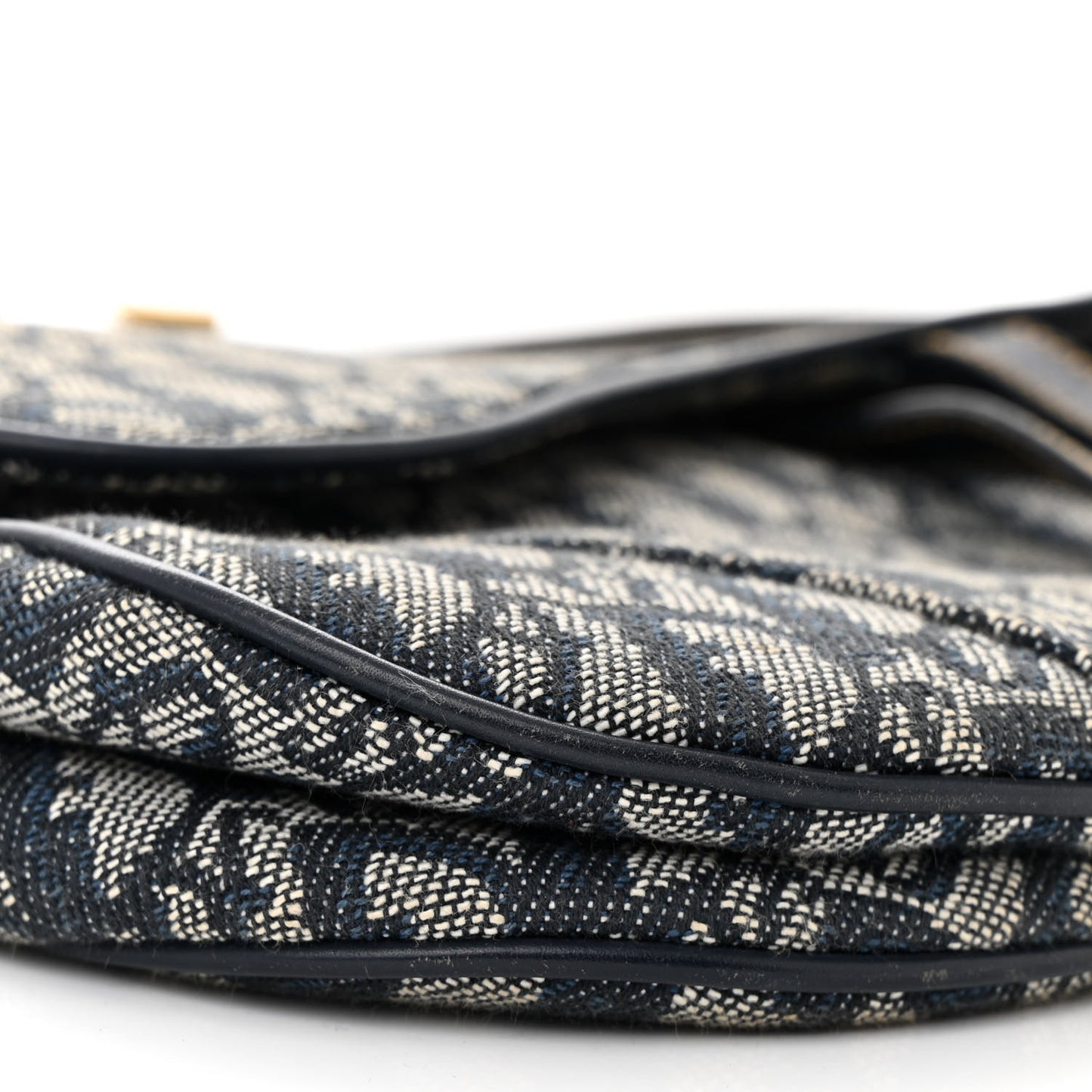 Monogram Saddle Bag Blue