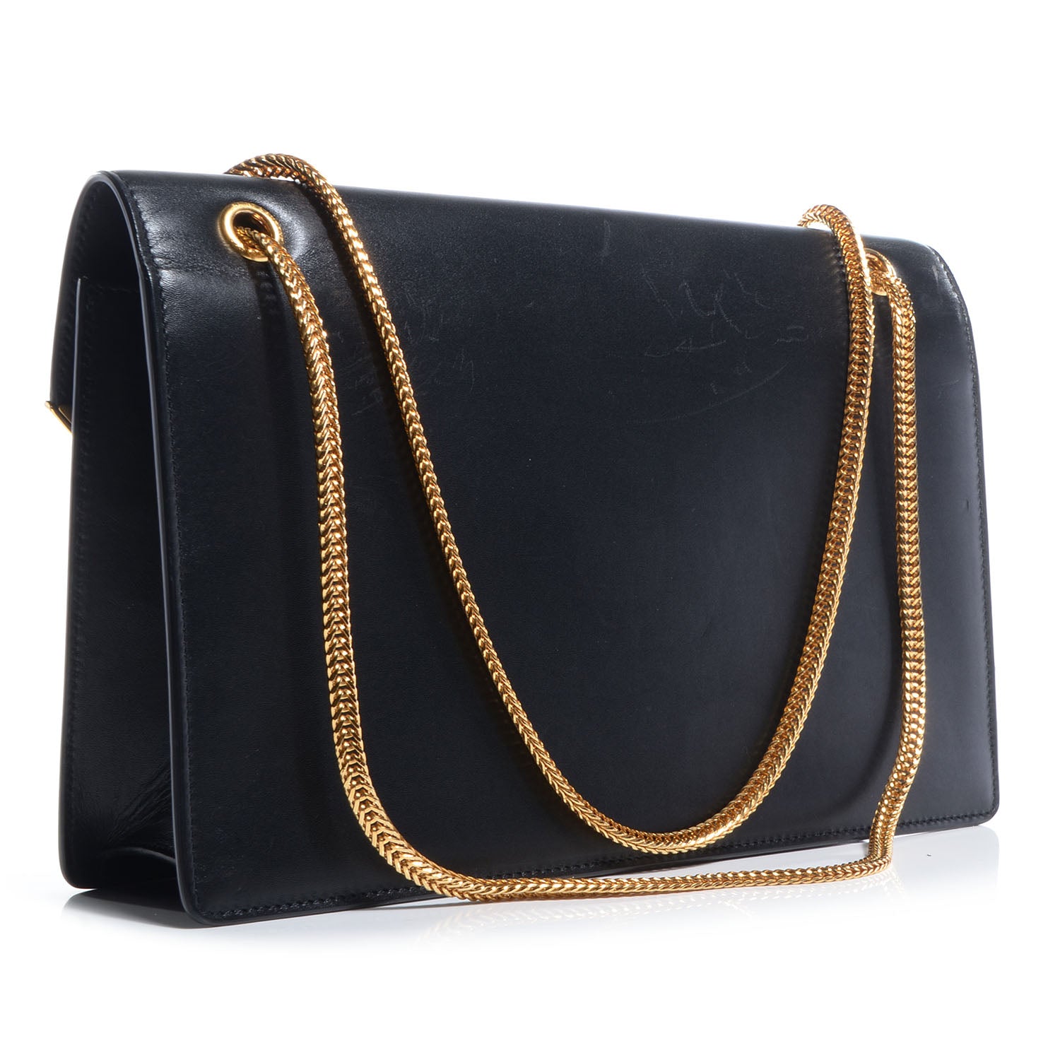 Saint Laurent Calfskin Plated Medium Betty Black 3 of 9