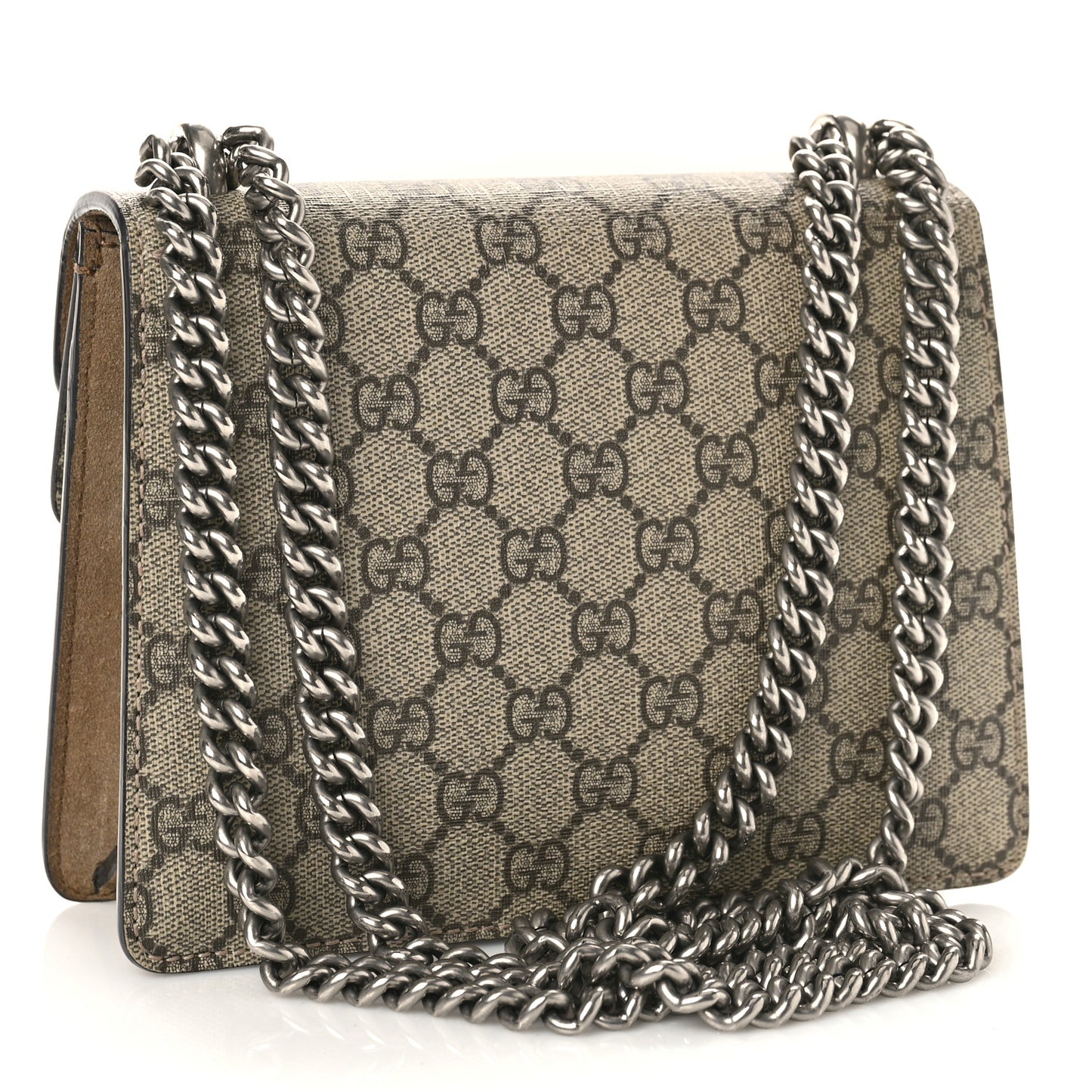 GG Supreme Monogram Mini Dionysus Shoulder Bag Taupe