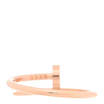 Cartier 18K Pink Gold Small Juste Un Clou Ring 59 8.75 3 of 6