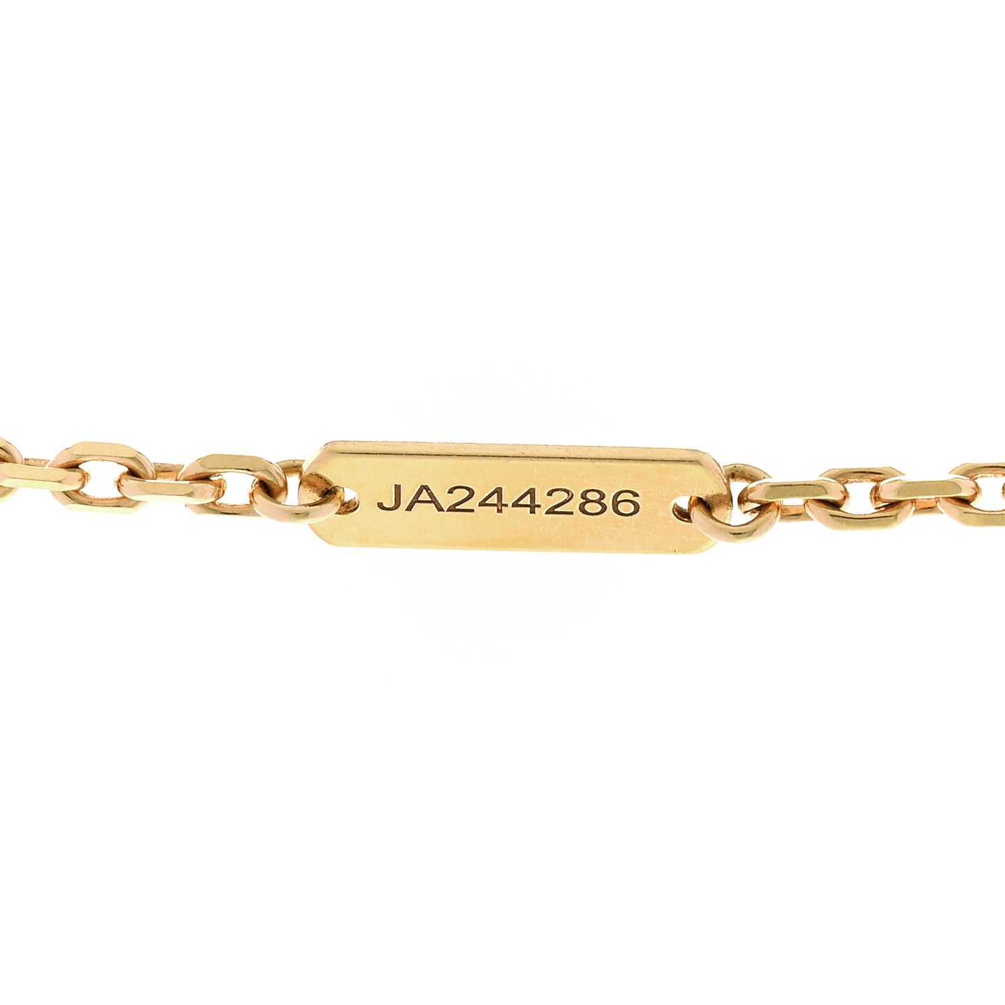 18K Yellow Gold Mother of Pearl Magic Alhambra Long Necklace