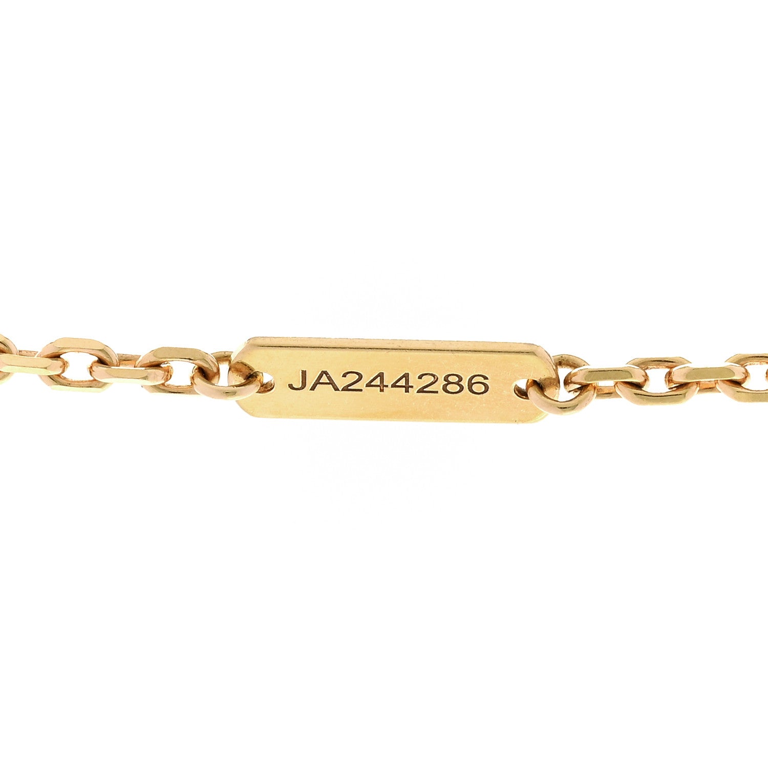 Van Cleef & Arpels 18K Yellow Gold Mother of Pearl Magic Alhambra Long Necklace 5 of 6