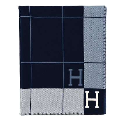 Hermes Wool Cashmere Avalon III Blanket Caban Ecru 1 of 3