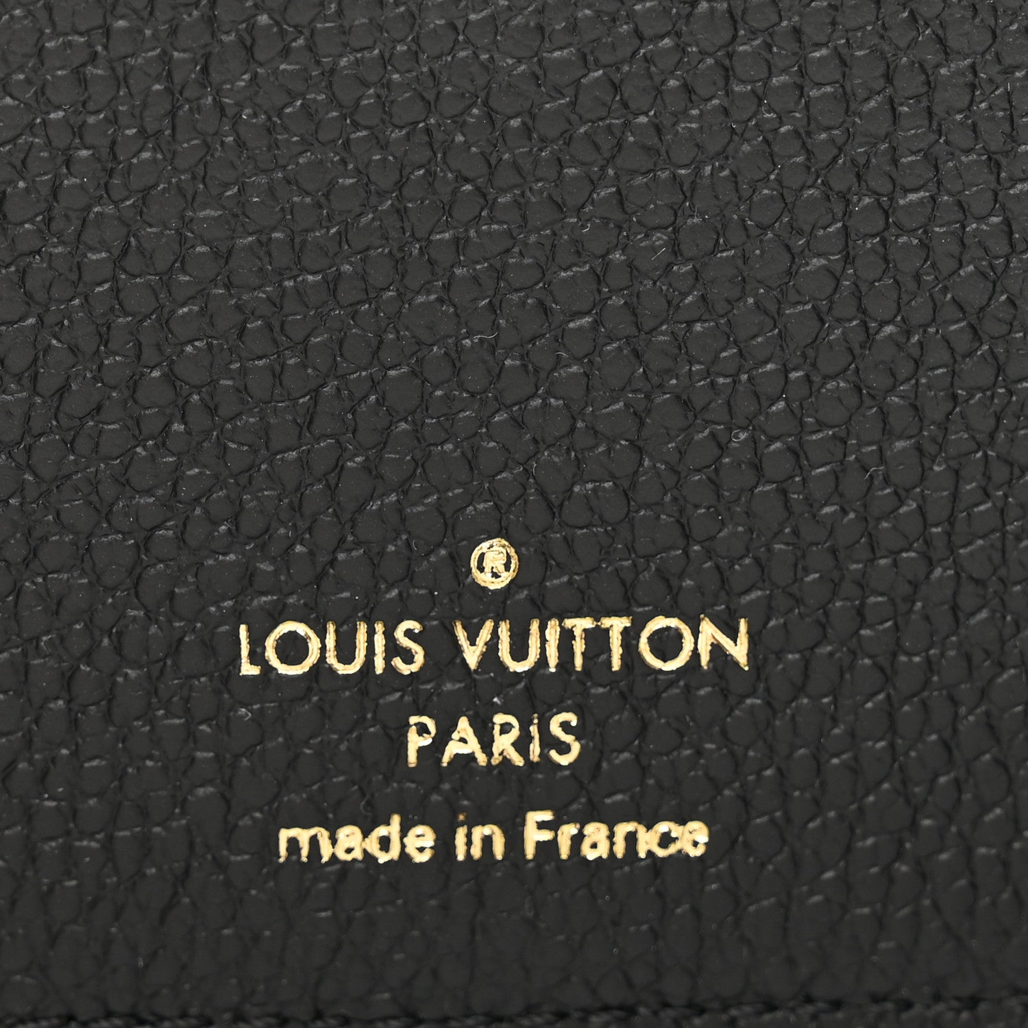Louis Vuitton Empreinte Victorine Wallet Black 6 of 7
